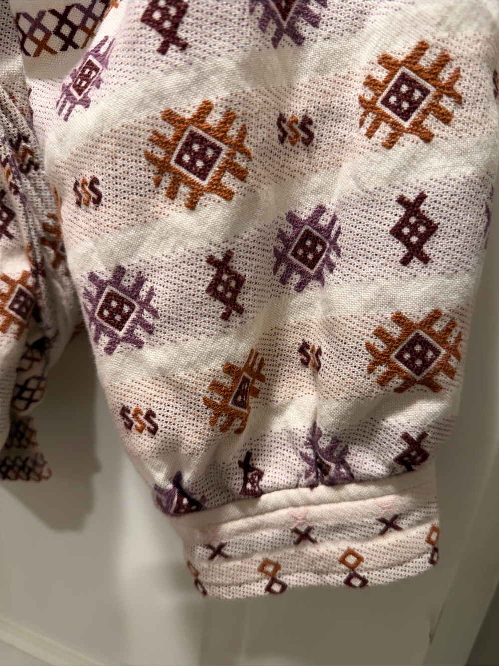 Madewell Jacquard wrap cardigan - Picture 3 of 6